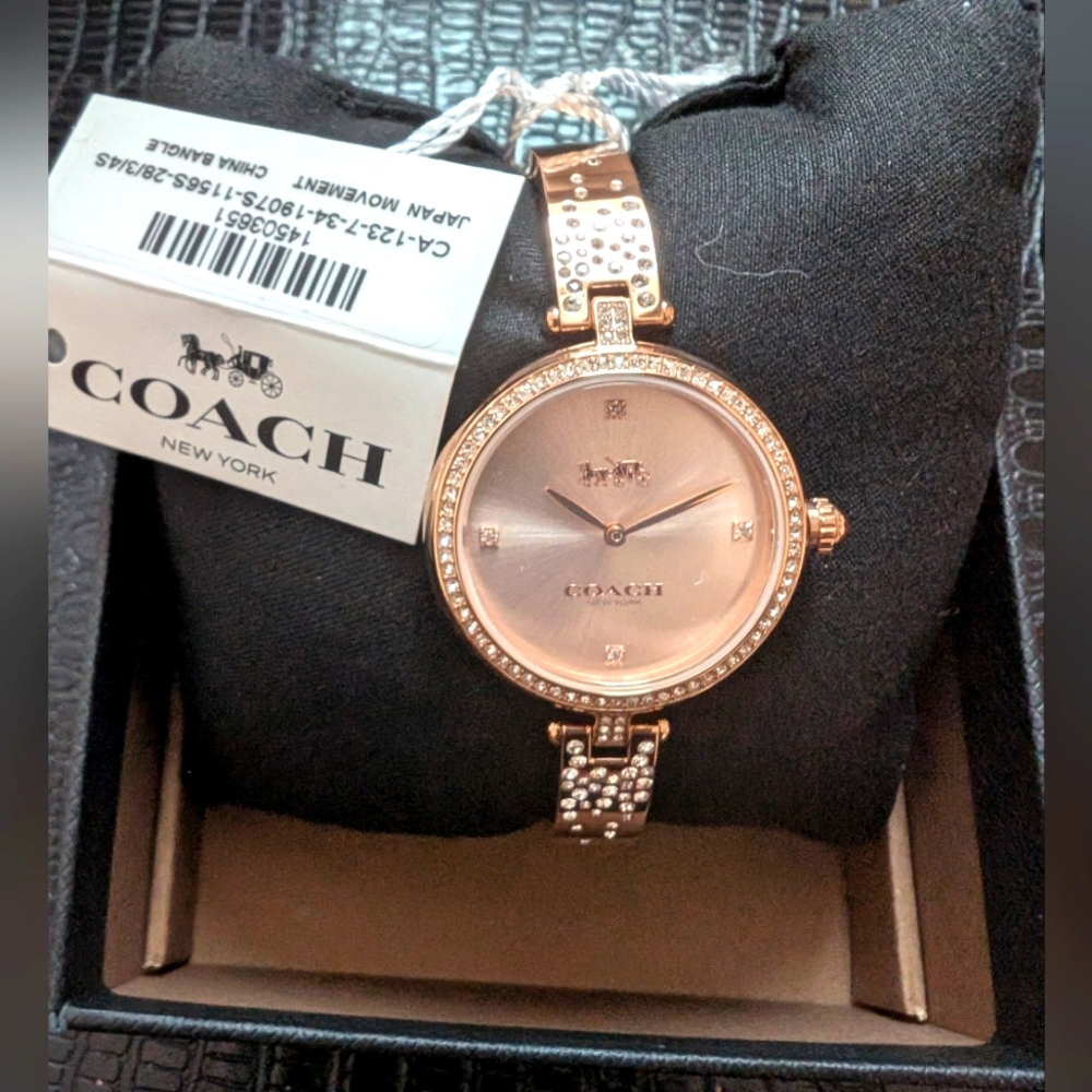 Brand New! COACH Accent Bracelet Watch